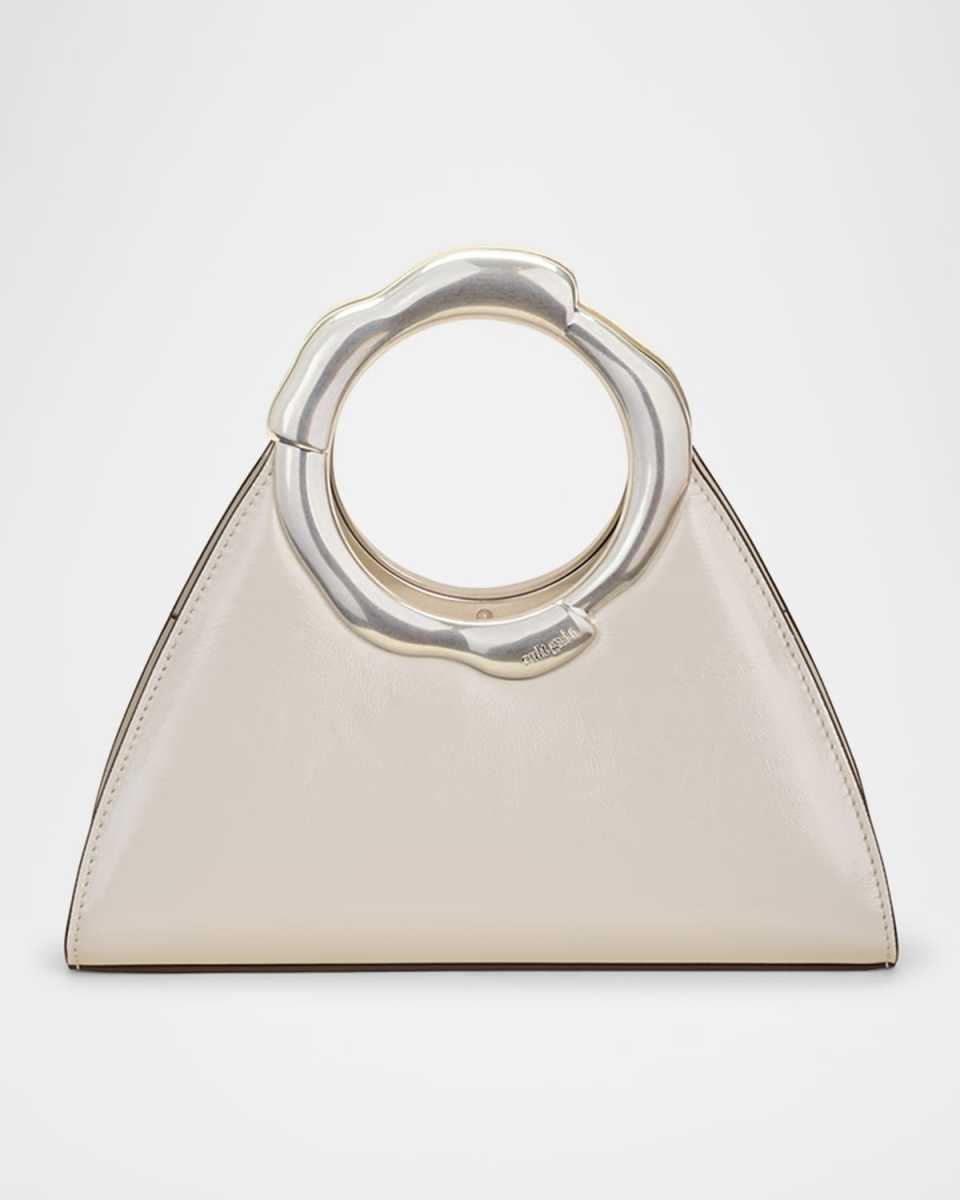 Asa Patent Leather Top-Handle Bag